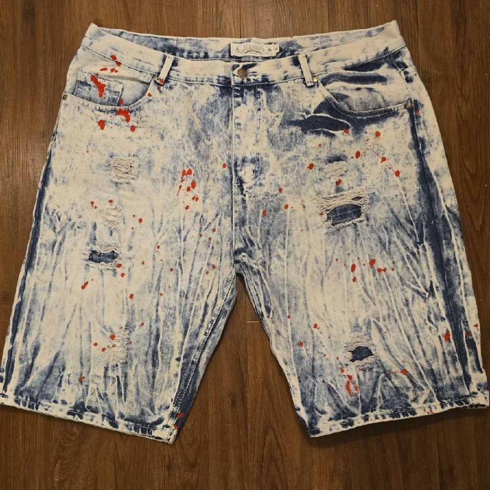 Stylish Distressed Denim Shorts